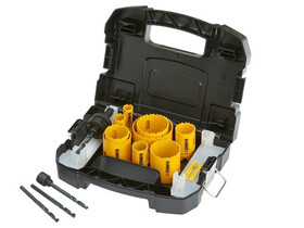DeWalt körkivágó fűrész készlet 16 - 64 mm 13 db DeWalt körkivágó fűrész készlet 16 - 64 mm 13 db