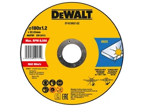 DeWalt vágókorong 180mm x 1.6mm x 22.23mm