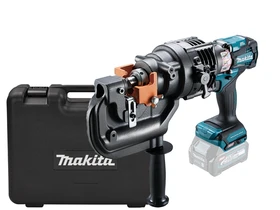 Makita PP001GZK akkus fémlyukasztó 20 V | 0 - 9 mm | Átmérő: 20 mm | Szénkefementes | Akku és töltő nélkül | Kofferben