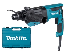 Makita HR2670 elektromos fúró-vésõkalapács 3 J | Betonban: 26 mm | 2,8 kg | 800 W | SDS-Plus | Kartondobozban