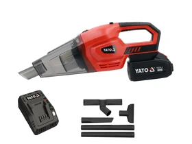 Yato YT-85682 akkus kézi porszívó 18 v | Szénkefés | 1 x 4 Ah akku + töltő | Kartondobozban Yato YT-85682 akkus kézi porszívó 18 v | Szénkefés | 1 x 4 Ah akku + töltő | Kartondobozban