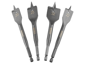 DeWalt 4 részes laposfúró készlet DeWalt 4 részes laposfúró készlet