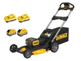 DeWalt DCMWP134W2-QW akkus fûnyíró 2 x 18 V | 480 mm | 800 m<sup>2</sup> | Szénkefementes | 2 x 8 Ah akku + töltõ