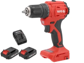 Yato YT-8277905 akkus fúrócsavarozó tokmányos 18 V | 45 Nm | Szénkefementes | 1 x 2 Ah akku + töltő | Kartondobozban