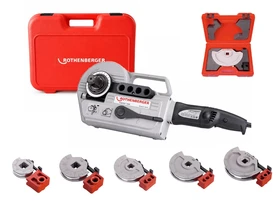 Rothenberger ROBEND 4000 elektromos csőhajlító Set 1/2 + 5/8 + 3/4 + 7/8 + 1.1/8 + 1.3/8 inch | Hajlítási szög: 0 - 180 ° Rothenberger ROBEND 4000 elektromos csőhajlító Set 1/2 + 5/8 + 3/4 + 7/8 + 1.1/8 + 1.3/8 inch | Hajlítási szög: 0 - 180 °