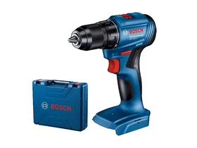 Bosch GSR185-LI akkus fúrócsavarozó tokmányos 18 v | 21, 50 Nm | Szénkefementes | Akku és töltő nélkül | Kofferben
