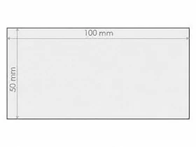 Iweld hegesztő pajzsüveg 105 x 50 mm | Átlátszó Iweld hegesztő pajzsüveg 105 x 50 mm | Átlátszó