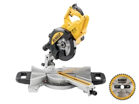 DeWalt DWS773EXB-QS elektromos gérvágó DT1953 körfűrészlappal DeWalt DWS773EXB-QS elektromos gérvágó DT1953 körfűrészlappal