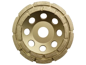 Diatech gyémánt csiszolótárcsa arany, 150x22,2x8 mm