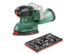 Bosch UniversalSander 18V akkus rezgőcsiszoló 18 V | 93 x 93 mm | Szénkefés | Akku és töltő nélkül | Kartondobozban Bosch UniversalSander 18V akkus rezgőcsiszoló 18 V | 93 x 93 mm | Szénkefés | Akku és töltő nélkül | Kartondobozban