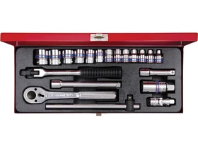 Kép: 20 reszes 38 -os kezi dugokulcs keszlet 6 3520MR02.webp