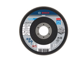 Bosch PRO X571 lamellás csiszolótárcsa 115 mm, G120 Bosch PRO X571 lamellás csiszolótárcsa 115 mm, G120