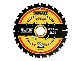 DeWalt ELITE körfűrészlap 190 mm x 30 mm 24 T DeWalt ELITE körfűrészlap 190 mm x 30 mm 24 T