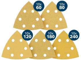 Bosch EXPERT C470 deltacsiszolólap készlet 93 x 93 mm, 50 részes