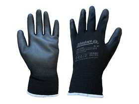 Zákány AB129 PU védőkesztyű 8/M Fekete Zákány AB129 PU védőkesztyű 8/M Fekete