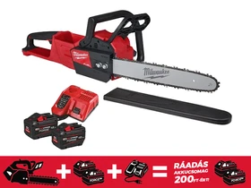 Milwaukee M18FCHS-122 akkus láncfűrész 18 V | 400 mm | Szénkefementes | 2 x 12 Ah akku + töltő Milwaukee M18FCHS-122 akkus láncfűrész 18 V | 400 mm | Szénkefementes | 2 x 12 Ah akku + töltő