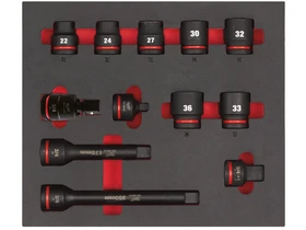 Milwaukee 3/4 inch dugókulcs készlet 12 részes Milwaukee 3/4 inch dugókulcs készlet 12 részes