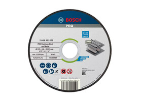 Bosch PRO Stainless Steel and Metal vágókorong 125 x 1,6 x 22,23 mm Bosch PRO Stainless Steel and Metal vágókorong 125 x 1,6 x 22,23 mm