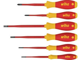 Wiha SoftFinish electric slimFix szigetelt csavarhúzó készlet 3201K6 Wiha SoftFinish electric slimFix szigetelt csavarhúzó készlet 3201K6