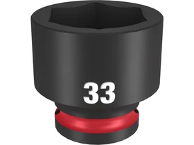 Milwaukee rövid gépi dugókulcs 1/2 inch, 33 mm