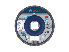 Bosch PRO X571 X-Lock lamellás csiszolótárcsa 125 mm, G60 Bosch PRO X571 X-Lock lamellás csiszolótárcsa 125 mm, G60