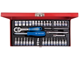 39 reszes 14 -os kezi dugokulcs bitfejkeszlet 6 2539MR Kép: 39 reszes 14 -os kezi dugokulcs bitfejkeszlet 6 2539MR.webp