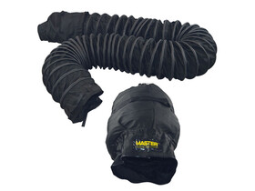 Master légvezető cső (41 cm x 7,6 m) hajlékony, fekete, nejlon Master légvezető cső (41 cm x 7,6 m) hajlékony, fekete, nejlon