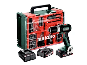 Metabo SB 18 L BL Set Mobil akkus ütvefúró-csavarozó 2x2Ah, SC30 Metabo SB 18 L BL Set Mobil akkus ütvefúró-csavarozó 2x2Ah, SC30