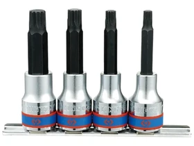 Kép: 4 reszes 12 -os spline bitfejkeszlet L80mm 4136PR.webp