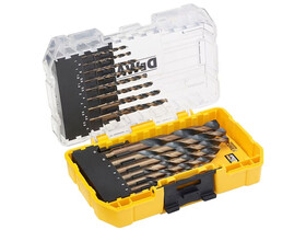 DeWalt Black&Gold hSS-G-TIN fúrószár készlet 23 db DeWalt Black&Gold hSS-G-TIN fúrószár készlet 23 db