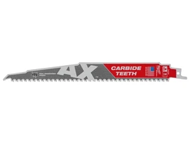 Milwaukee Heavy Duty TCT AX orrfűrészlap speciális felhasználásra szeges fához, 230 mm, 5 TPI