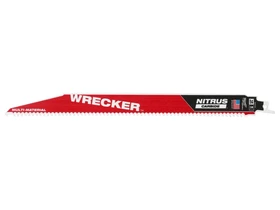 Milwaukee TCT WRECKER NITRUS univerzális orrfűrészlap fémhez 300 mm, 6 TPI, 5 db Milwaukee TCT WRECKER NITRUS univerzális orrfűrészlap fémhez 300 mm, 6 TPI, 5 db