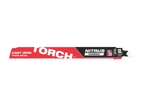 Milwaukee Heavy duty TORCH NITRUS CARBIDE orrfűrészlap fémhez 230 mm, 10 TPI Milwaukee Heavy duty TORCH NITRUS CARBIDE orrfűrészlap fémhez 230 mm, 10 TPI