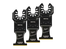 Milwaukee merülőfűrészlap oszcilláló multigéphez TCT Fémhez, 35 mm, 3 db Milwaukee merülőfűrészlap oszcilláló multigéphez TCT Fémhez, 35 mm, 3 db