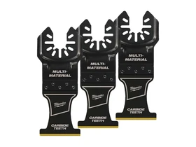 Milwaukee merülőfűrészlap oszcilláló multigéphez Multi, 35 mm, 3 db Milwaukee merülőfűrészlap oszcilláló multigéphez Multi, 35 mm, 3 db