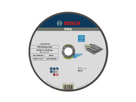 Bosch PRO Stainless Steel vágókorong 230 x 2 x 22,23 mm Bosch PRO Stainless Steel vágókorong 230 x 2 x 22,23 mm