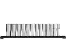 Milwaukee 13 részes hosszú dugókulcs készlet 1/2 inch, 12 pontos