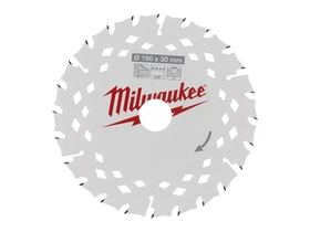 Milwaukee körfűrészlap 190 mm