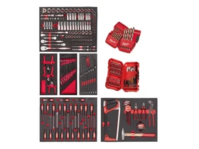 Milwaukee 244 részes, építőipari szerszám készlet habbetétben