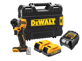 DeWalt DCF850E2T-QW akkus ütvecsavarozó bitbefogással 18 V | 206 Nm | 1/4 bit | Szénkefementes | 2 x 1,7 Ah akku + töltõ | TSTAK kofferben DeWalt DCF850E2T-QW akkus ütvecsavarozó bitbefogással 18 V | 206 Nm | 1/4 bit | Szénkefementes | 2 x 1,7 Ah akku + töltõ | TSTAK kofferben