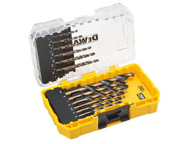 DeWalt Black&Gold hSS-G-TIN fúrószár készlet 19 db DeWalt Black&Gold hSS-G-TIN fúrószár készlet 19 db