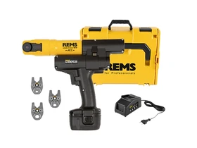 Rems Mini-Press 14V ACC Set TH akkus csőprés Compact | 14 v | 10 - 40 mm | 22 kN | Szénkefés | 1 x 2,5 Ah akku + töltő | L-Boxx-ban Rems Mini-Press 14V ACC Set TH akkus csőprés Compact | 14 v | 10 - 40 mm | 22 kN | Szénkefés | 1 x 2,5 Ah akku + töltő | L-Boxx-ban
