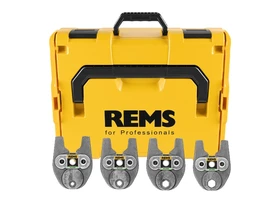 Rems Mini BMP préspofa készlet Compact | 3/8 inch, 1/2 inch, 5/8 inch, 1/4 inch | Lágy rézcső (B) | 4 db Rems Mini BMP préspofa készlet Compact | 3/8 inch, 1/2 inch, 5/8 inch, 1/4 inch | Lágy rézcső (B) | 4 db