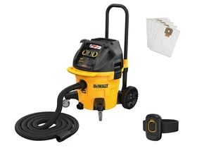 DeWalt DWV905M-QS elektromos porszívó 1400 W | 38 l | Porosztály: M | 230 V DeWalt DWV905M-QS elektromos porszívó 1400 W | 38 l | Porosztály: M | 230 V