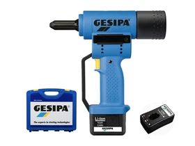 Gesipa AccuBird akkus popszegecselő 2Ah + töltő Gesipa AccuBird akkus popszegecselő 2Ah + töltő