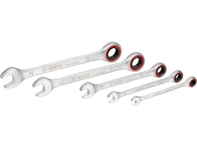 Bosch racsnis csillag-villáskulcs készlet 5 pcs