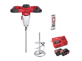 Flex MXE 18.0-EC akkus kézi keverőgép + ADM 30 Flex MXE 18.0-EC akkus kézi keverőgép + ADM 30