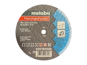 Metabo Flexiarapid Super 75x2,0x6,0 Inox Metabo Flexiarapid Super 75x2,0x6,0 Inox
