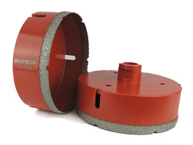 Diatech 115 mm M14 gyémántfúrókorona sarokcsiszolóra Diatech 115 mm M14 gyémántfúrókorona sarokcsiszolóra