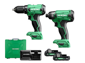 HiKOKI KC18DAWAZ akkus gép szett HiKOKI KC18DAWAZ akkus gép szett